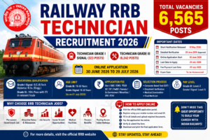 Railway RRB Technician Recruitment 2026