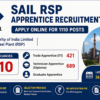 SAIL RSP Apprentice Recruitment 2026