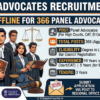 ESIC Advocates Recruitment 2026