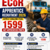 East Coast Railway Apprentice Recruitment