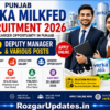 Punjab Verka Milkfed Recruitment 2026
