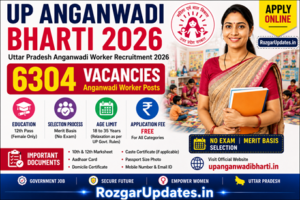 UP Anganwadi Bharti 2026