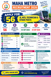 MAHA Metro Recruitment 2026 MAHA Metro Recruitment 2026